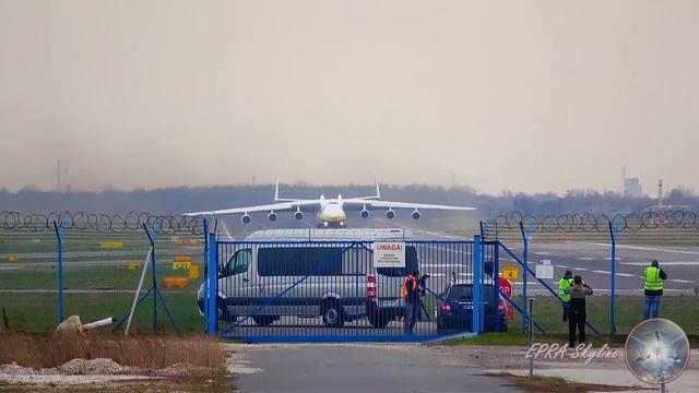 Warsaw Airport (EPWA): Antonov An-225 Mriya Take Off!! Lotnisko Chopina w Warszawie смотреть онлайн