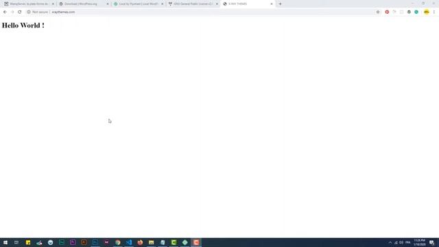 WordPress Theme Development From Scratch Tutorial - Local Host & File Structure смотреть онлайн