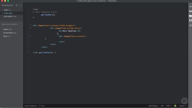 14 Theme Development Creating an Index php Template смотреть онлайн
