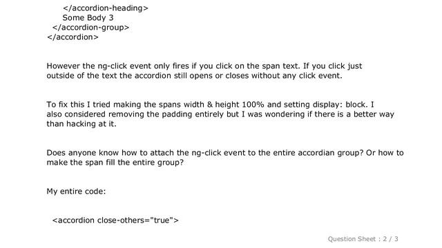 HTML : Add ng-click event to angular-ui accordion смотреть онлайн