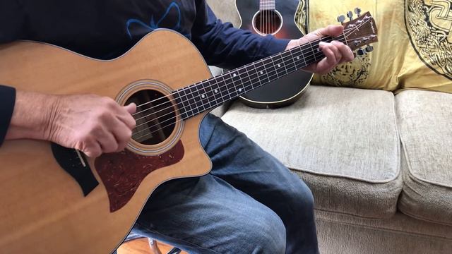Marry Me - Train - Fingerpicking demonstration and lesson смотреть онлайн