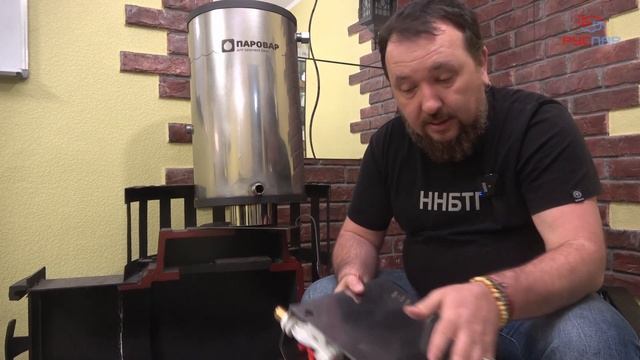 ПароВар - не только ЛЕГКИЙ ПАР в бане! Полезный натрубный агрегат для банной печи смотреть онлайн