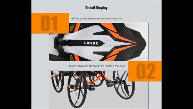 LiDiRC L9 2 in 1 4WD RC Drone Car - Air-ground Auto Deformation смотреть онлайн
