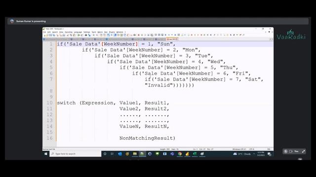 Day22 - Power Pivot - DAX - Logical Functions смотреть онлайн