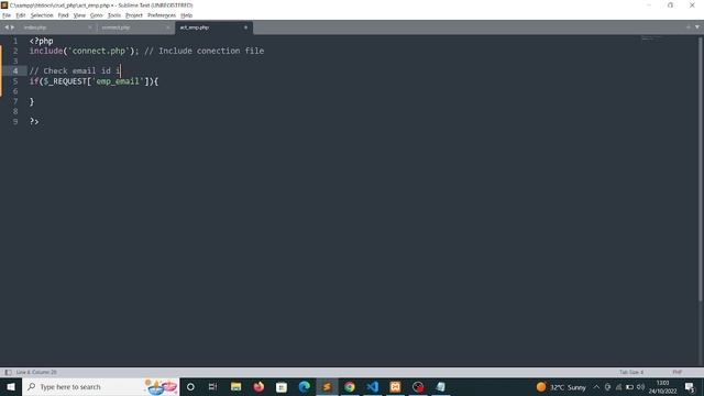Insert Data in MySql DataBase Using PHP смотреть онлайн