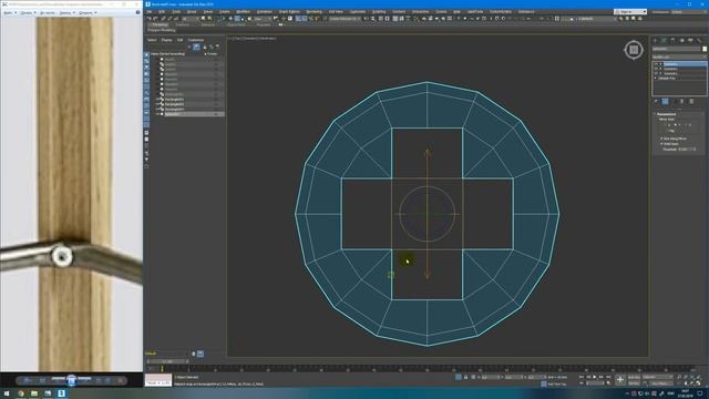 3Ds Max - RizomUV - Corona Render | Моделирование, развертка, рендер стула - урок