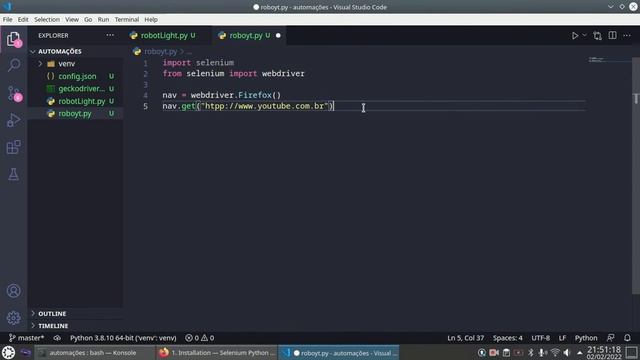Como automatizar suas rotinas com o Selenium no Python ? смотреть онлайн
