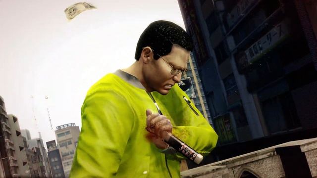 Yakuza 0 - Majima's Mad Dog of Shimano Heat Action (No HUD/UI) смотреть онлайн