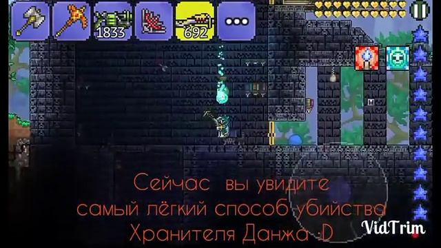 КАК УБИТЬ ХРАНИТЕЛЯ ДАНЖА ЛЕГКО И ПРОСТО (TERRARIA) смотреть онлайн