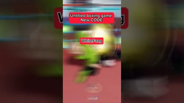 NEW UNTITLED BOXING CODE #ippo #roblox #boxing смотреть онлайн