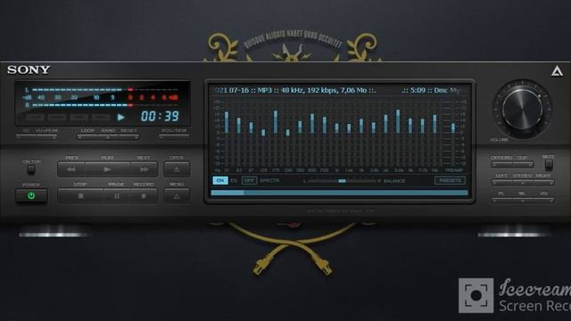 Dmc Mystic - Skin Sony ES Black style for AIMP (Short demo) смотреть онлайн
