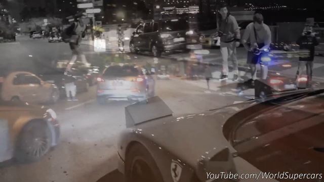 Ferrari F40 HUGE Burnout in Monaco!! смотреть онлайн