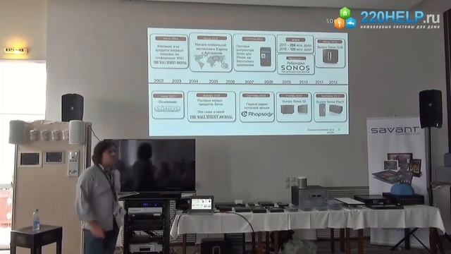 Sonos, семинар. Беспроводной мультирум (Часть 1) 2013 год. смотреть онлайн