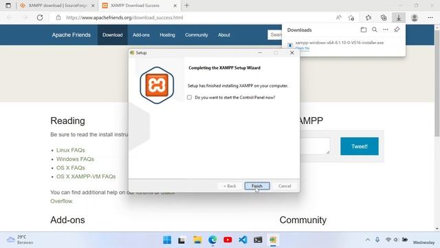 Cara Mudah Install XAMPP PHP 8 Di Windows 11 смотреть онлайн