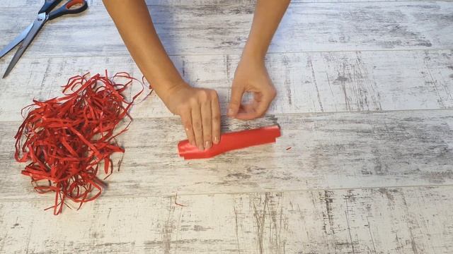 Paper filler for a gift DIY Как сделать бумажный наполнитель для подарка? смотреть онлайн