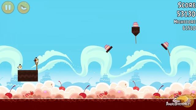 Angry Birds Birdday Party Cake 6 Level 4 Walkthrough 3 Star смотреть онлайн