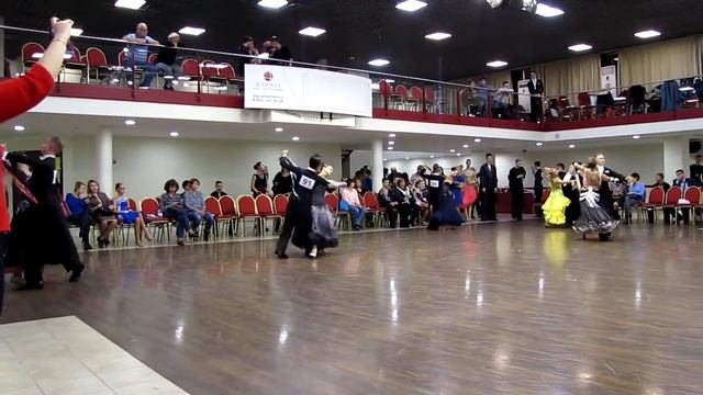 Медленный фокстрот (Молодежь до B класса) 20.10.2019 Рейтинг-турнир Санкт-Петербурга (6 тур) смотреть онлайн