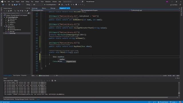 Marshaling Structs - P/INVOKE WITH C# AND C++ TUTORIAL #3 смотреть онлайн