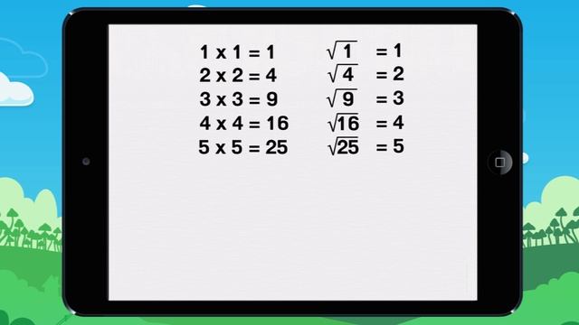 Learn the square roots of 1, 4, 9, 16, 25, 36, 49, 64, 81, and 100! Lesson смотреть онлайн