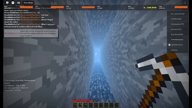 Playing Craft-Blox on ROBLOX ( Part 3 ) смотреть онлайн