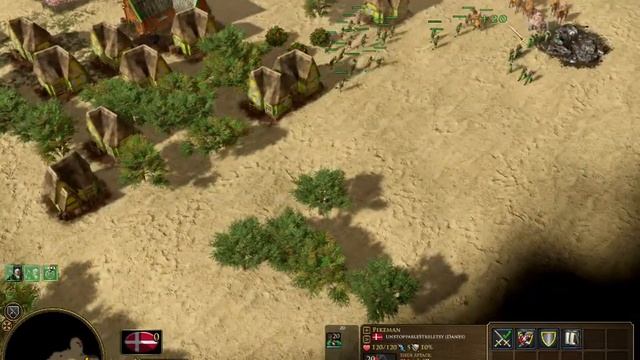 Danish civ (PWAO mod) vs Age of The World Mod Caribs Age of Empires 3 Definitive Edition crossover