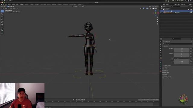 Blender 3 0 Character Linking смотреть онлайн
