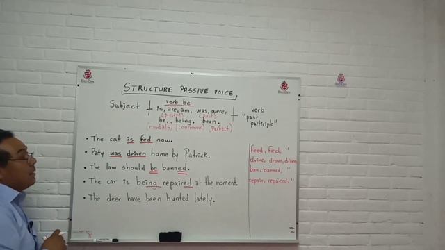 STRUCTURE PASSIVE VOICE, TOEFL смотреть онлайн