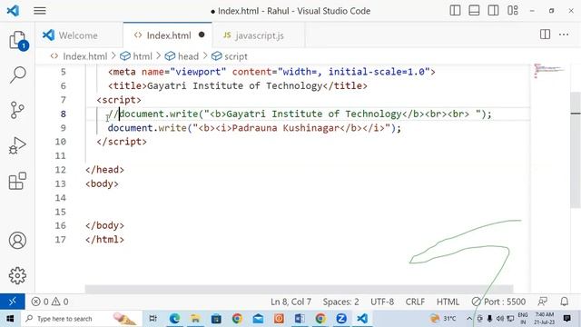 About Comment in Java Script | GIT Education смотреть онлайн