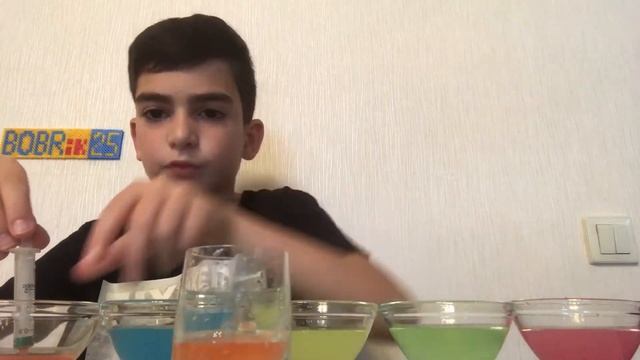 Эксперимент с водой и красками смотреть онлайн