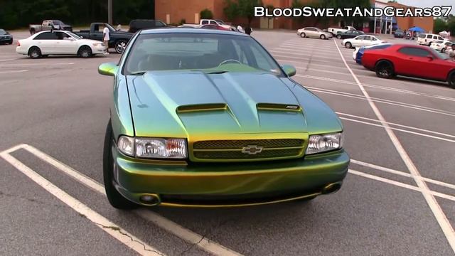 Chameleon 96 Impala SS on 28" DUB (STATICA) Wheels смотреть онлайн