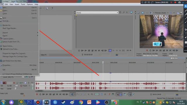 как сделать изчезающий текст в sony vegas pro 13 смотреть онлайн
