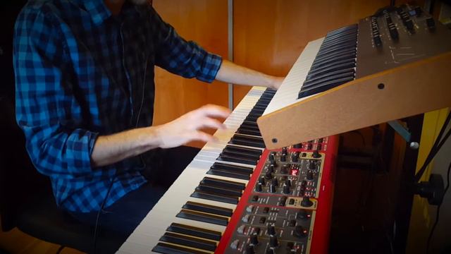 Synth solo by Mateusz Walczak (Dave Smith Mopho x4 & Nord Stage 2) смотреть онлайн