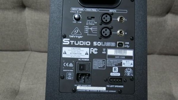 Behringer Studio 50USB (Monitor Speakers) (Prueba/Test)