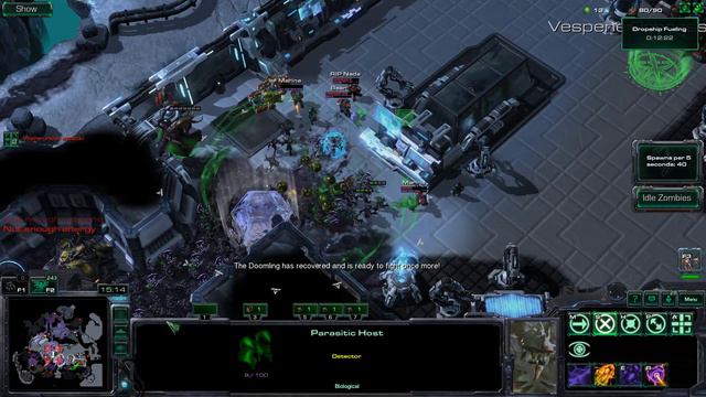 Zombie STOMP pro lobby, Oh No It's Zombies NEW, Starcraft 2 Arcade Map смотреть онлайн