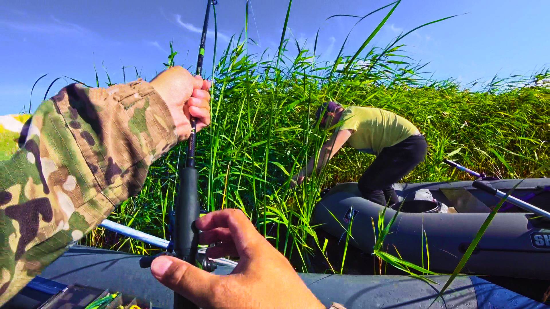 ЛОВЛЯ ЩУКИ НА СПИННИНГ В ИЮЛЕ 2024 смотреть онлайн