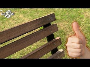 Уличная мебель своими руками  Это не дорого и быстро