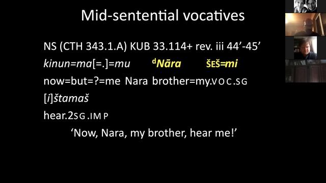А. В. Сидельцев. Свет с юга. Вклад хеттского языка в общее языкознание: вокативы смотреть онлайн