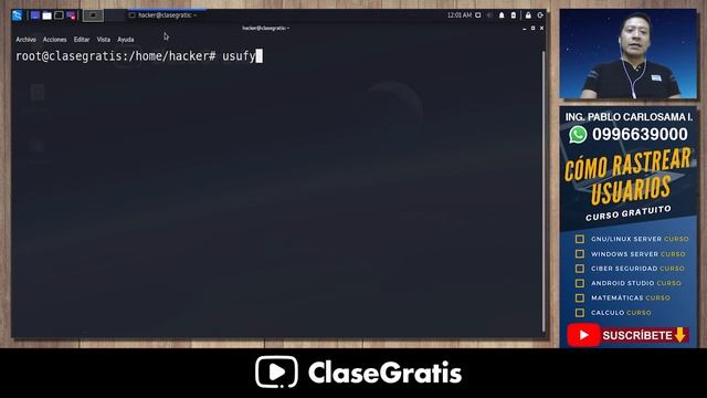 ✅✅??Cómo rastrear a cualquier usuario en la red con OSRFramework смотреть онлайн