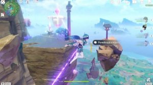 Genshin impact Загадка - Релейный камень на горе Ёго