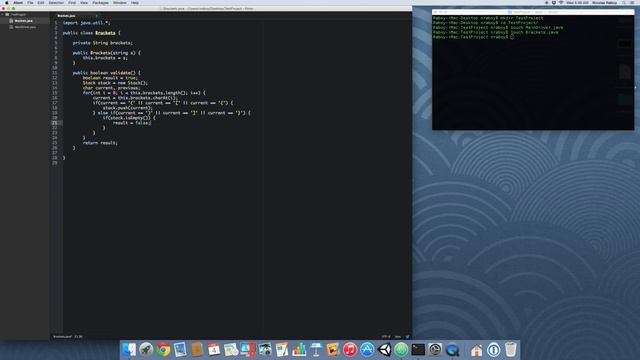 Validate Bracket And Parenthesis Combos Using Stacks смотреть онлайн