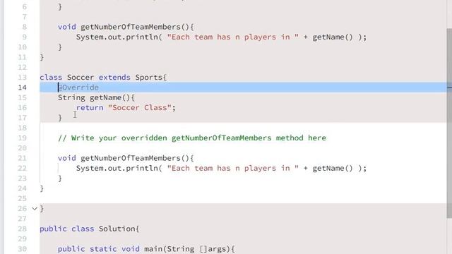 #33 Hackerrank Java Method Overriding Solution - Java 8| Hackerrank Java смотреть онлайн
