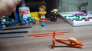 Велосипед BMX из пластилина