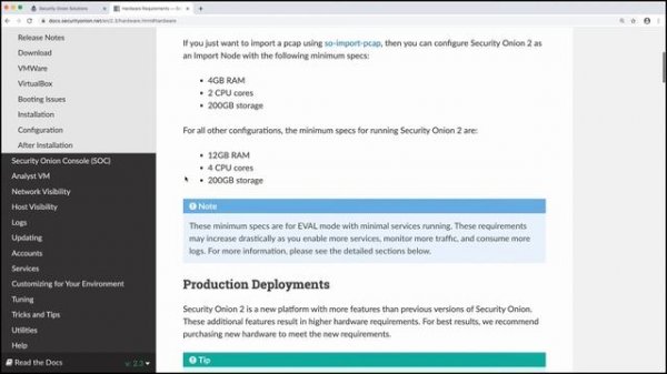 Security Onion Essentials 2.3 - Security Onion Installation, Part 1