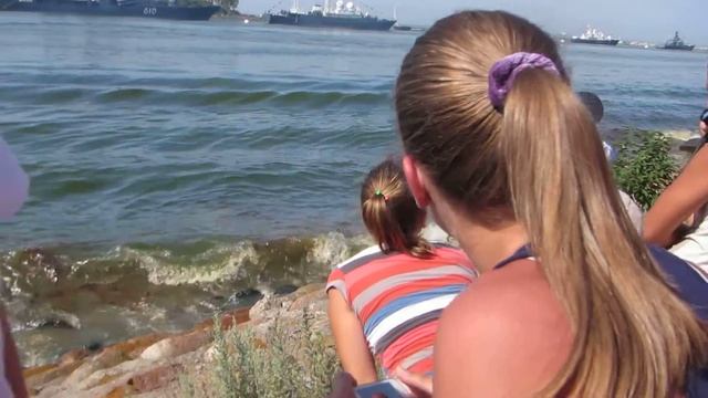 военно-морской парад в Балтийске, 27 июля 2014 года, береговая охрана смотреть онлайн