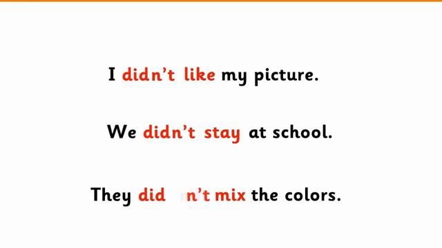 Grammar Goals: Simple Past (regular verbs): Negative смотреть онлайн