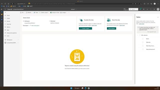 How to Refresh Power BI Dataset with Synapse Pipeline for beginners смотреть онлайн