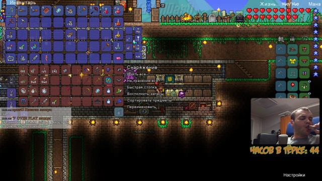 Terraria |2k| Мозг Ктулху! [Эксперт с потерей вещей] | Стрим #11 смотреть онлайн