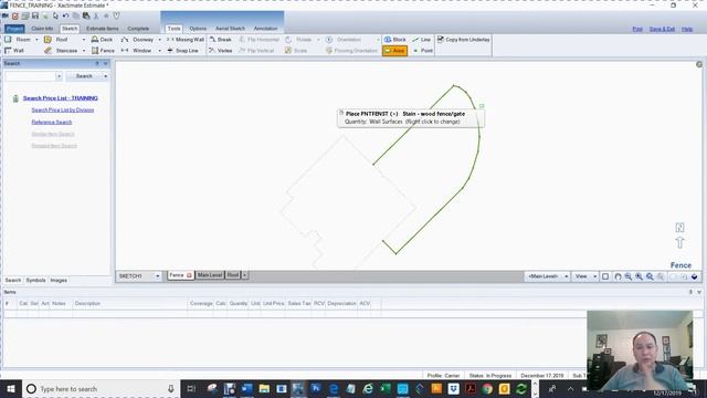 How to sketch a fence in Xactimate (Xactimate) смотреть онлайн