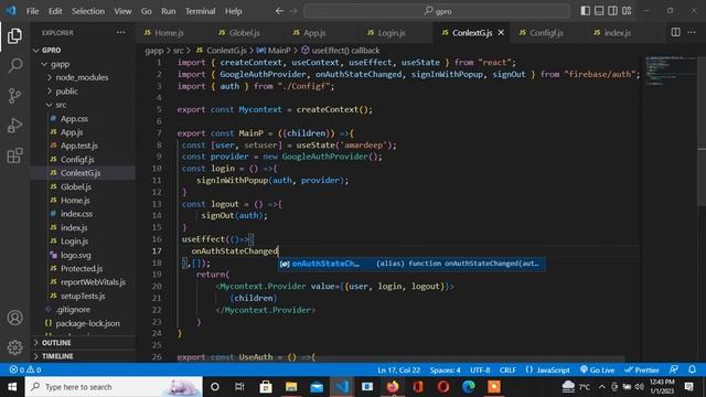Google Login with React using Firebase authentication | Sign in with Google Firebase with React смотреть онлайн