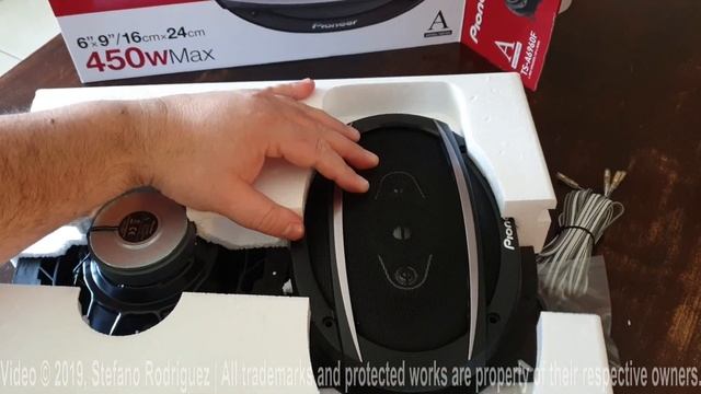 Pioneer TS-A6960F 4-Way Car Speakers Unboxing смотреть онлайн